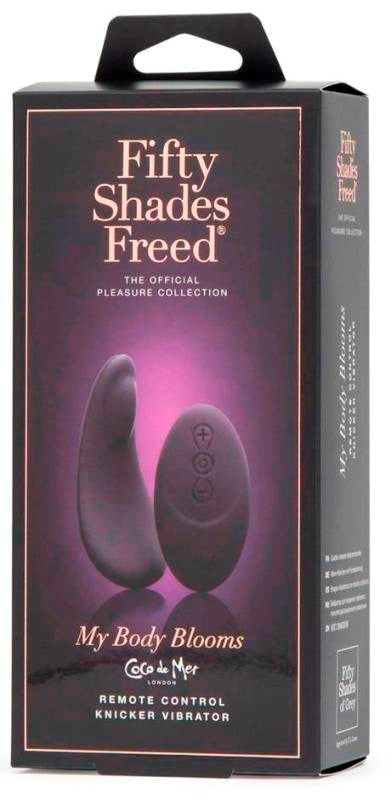 Love Honey Fifty Shades Freed My Body Blooms Remote Control Knicker Vibrator - - Clit Ticklers and Pulsators