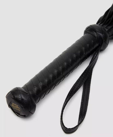 Love Honey Fifty Shades Vegan Leather BDSM Flogger for Impact Play - Whips And Crops