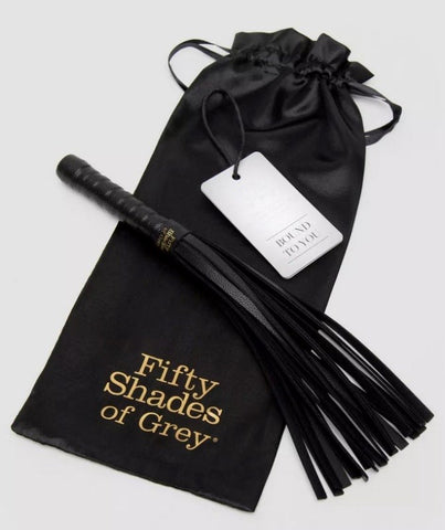 Love Honey Fifty Shades of Grey Bound to You Small Flogger Impact Play - Whips And Crops