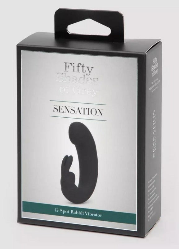 Love Honey Fifty Shades of Grey Sensation Rechargeable G Spot Rabbit Vibrator - - Rabbit Vibrators
