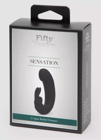 Love Honey Fifty Shades of Grey Sensation Rechargeable G Spot Rabbit Vibrator - Rabbit Vibrators