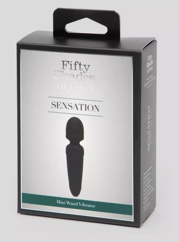 Love Honey Fifty Shades of Grey Sensation Rechargeable Mini Wand Vibrator - - Mini & Slim Vibrators