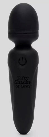 Love Honey Fifty Shades of Grey Sensation Rechargeable Mini Wand Vibrator - Mini & Slim Vibrators
