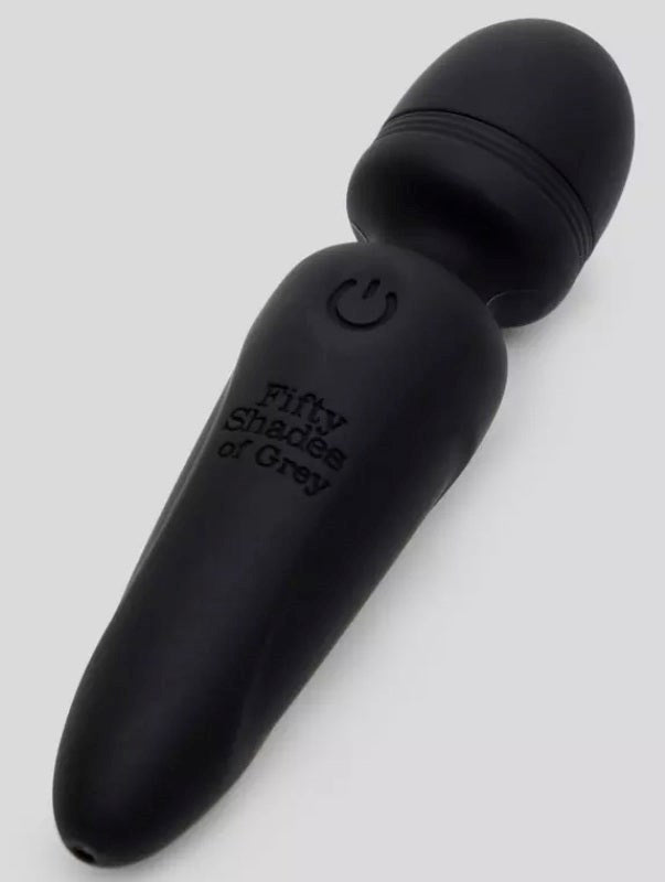 Love Honey Fifty Shades of Grey Sensation Rechargeable Mini Wand Vibrator - - Mini & Slim Vibrators
