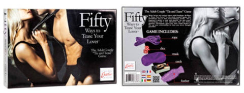 California Exotics Fifty Ways to Tease Your Lover Sex Game Kit - Sex Games, Coupons and Tricks