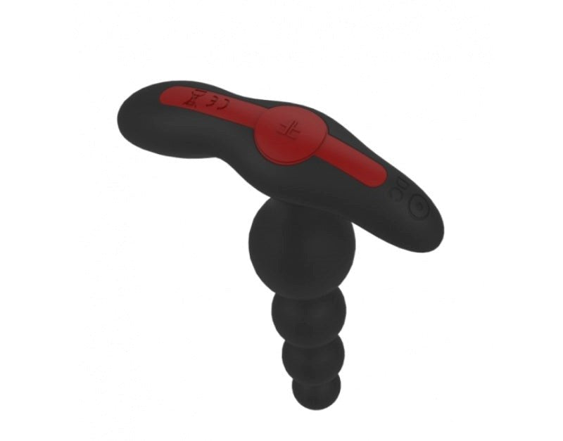 Figo Vibrating Anal Beads Stretch Fit Rings - - Anal Vibrators
