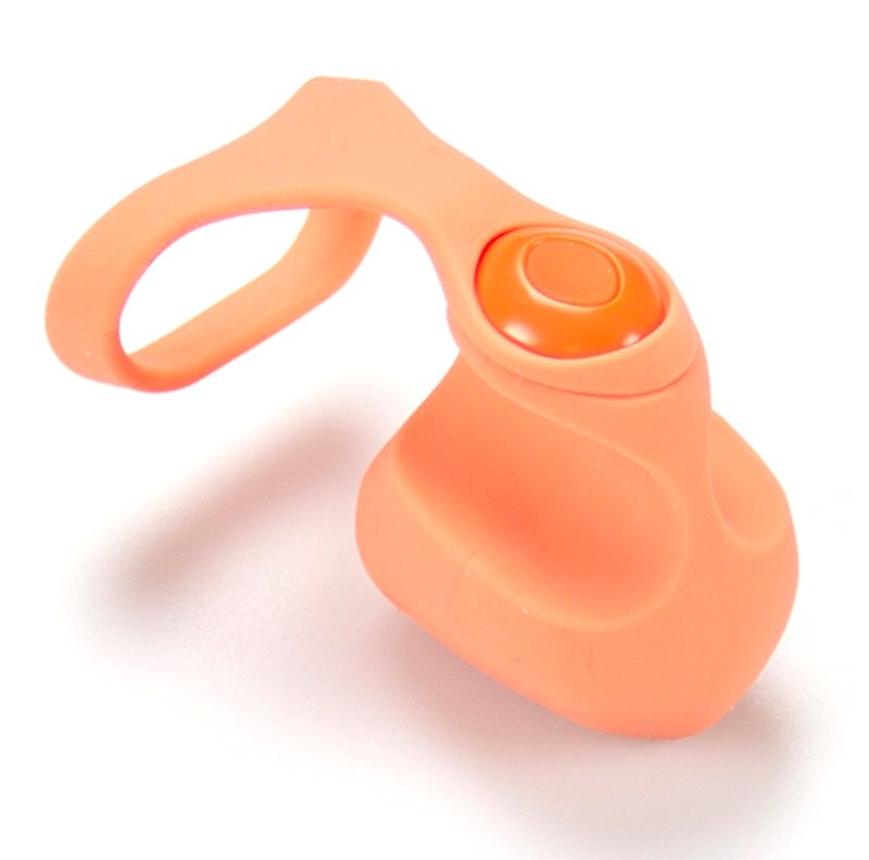 Dame Products Fin By Dame Coral Finger Vibrator Dual Sided Design - - Finger and Tongue Vibrators
