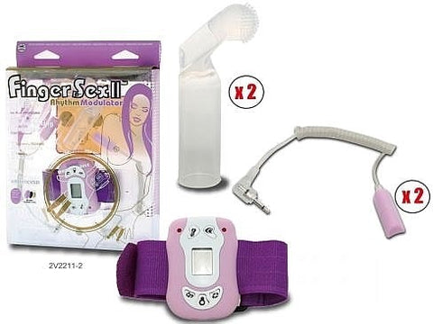 NANMA Corporation Finger Massager II Rechargeable Clitoral Vibrator - Finger and Tongue Vibrators