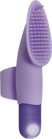 Evolved Fingerific Powerful Rechargeable Clit Stimulator Textured Surface - Personal Massagers
