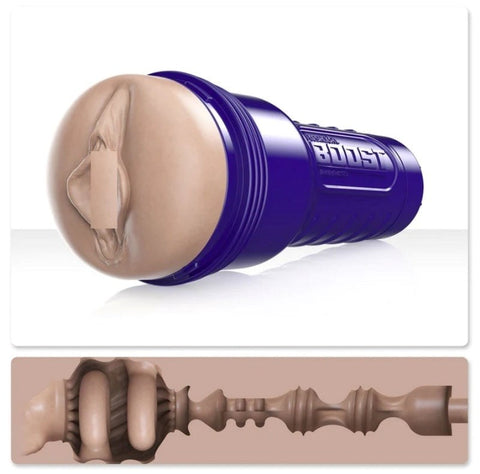 Fleshlight Boost Bang Slide Into Pleasure Male Masturbator with Turbo Tech - Masturbators and Strokers