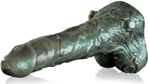 Fleshlight Freaks Frankenstein Realistic Dildo 11 Inch Fantasy Penetration - Non-Realistic Dildos