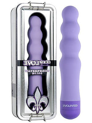 Evolved Fleur de Lis Bliss Pink Ribbed Vibrator for Clitoral Stimulation - Waterproof Vibrators