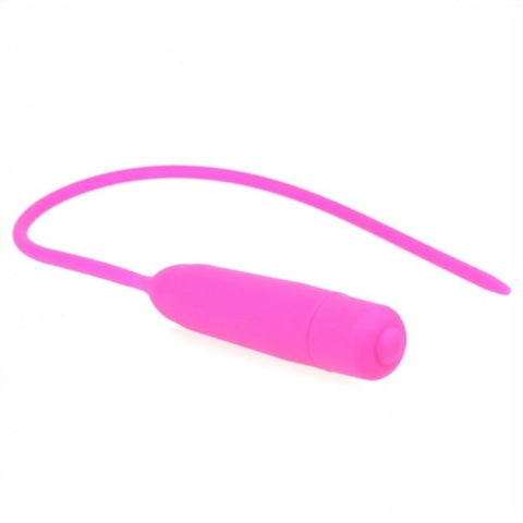 BDStyle Flexible Silicone Penis Plug For Weekend Pleasure with Vibration - Penis Plugs