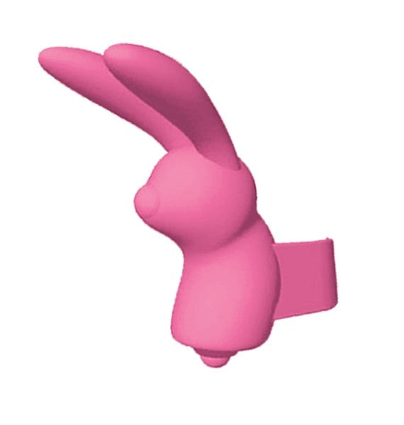 Icon Brands Flirt Finger Tingle Bunny G Spot Vibrator with Flexible Ears - - Finger and Tongue Vibrators