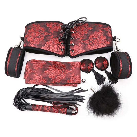 Flower Designed Bondage Kit Reliable CRing Gear - - Bondage Kits