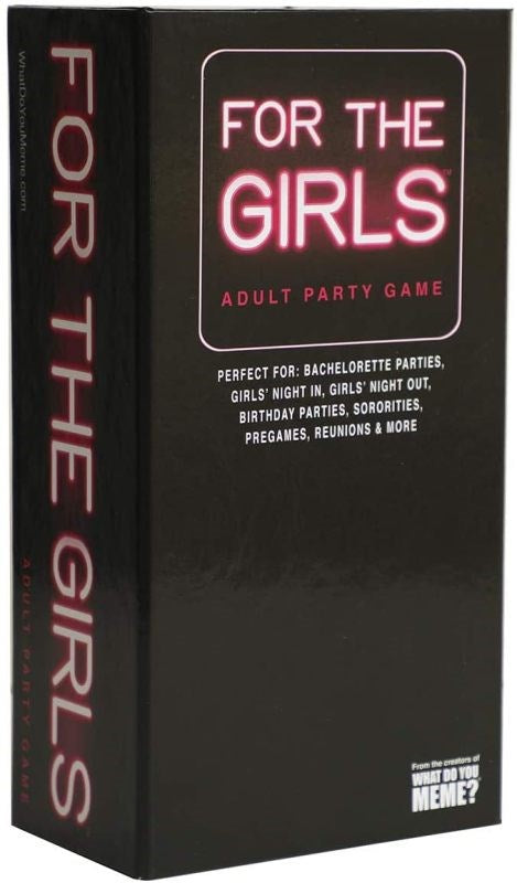 What Do You Meme For The Girls Adult Party Game Premium Card Entertainment - - Sex Games, Coupons and Tricks