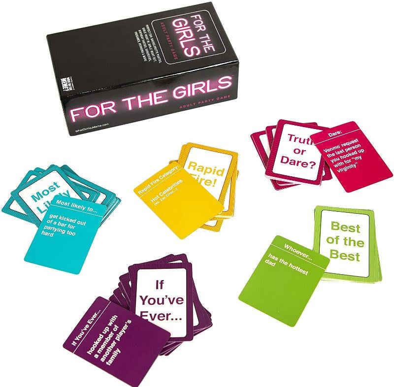 What Do You Meme For The Girls Adult Party Game Premium Card Entertainment - - Sex Games, Coupons and Tricks