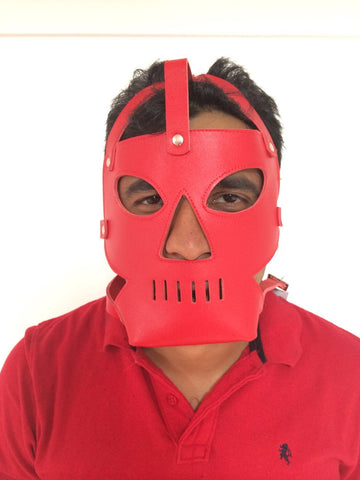 Elevate Your BDSM Journey - Fort Troff Premium Leather Hood - Bondage Hoods