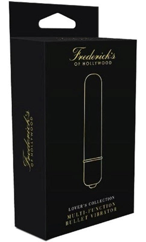 Fredericks of Hollywood Lovers Collection Bullet Vibrator Chrome Finish - - Personal Massagers