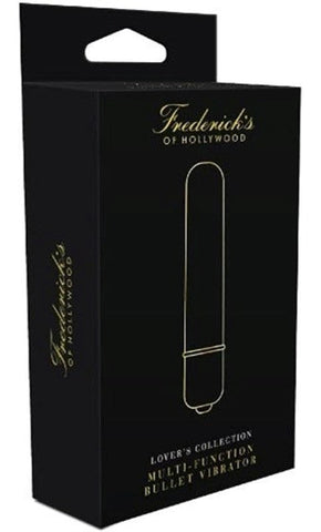 Fredericks of Hollywood Lovers Collection Bullet Vibrator Chrome Finish - Personal Massagers