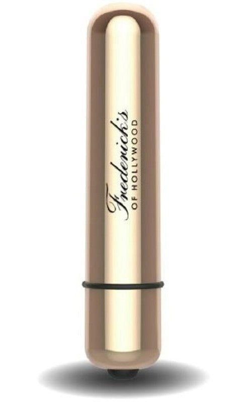 Fredericks of Hollywood Lovers Collection Bullet Vibrator Chrome Finish - - Personal Massagers