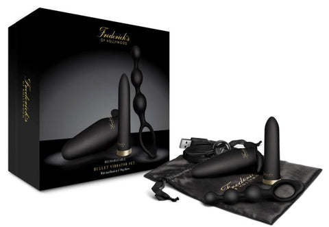 Fredricks Of Hollywood Rechargable Bullet Vibrator Set - Sex Kits