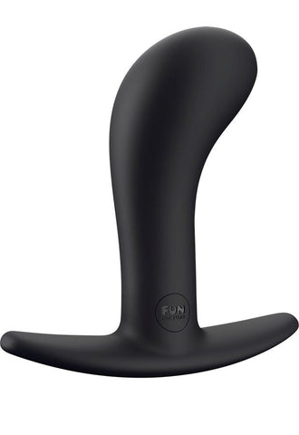 Fun Factory Bootie Butt Plug Large Black Premium Silicone Design - Prostate Toys