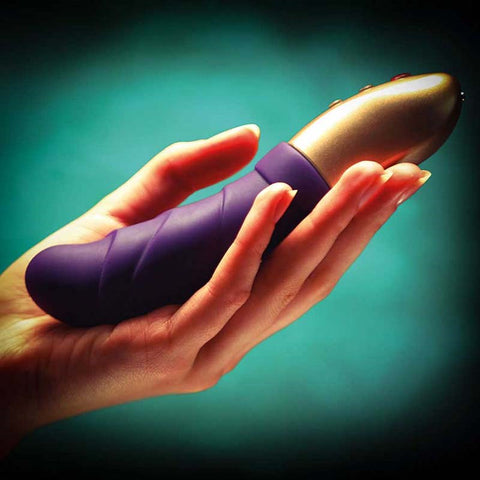 Fun Factory Flora Violet Clitoral Vibrator with 12 Pleasure Settings - Waterproof Vibrators
