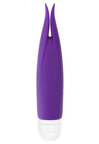 Fun Factory Volita Slim Vibrator Dual Flickering Tips for Clitoral Play - Clit Ticklers and Pulsators