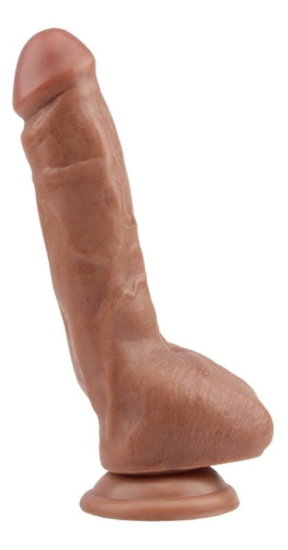Gangster Dual-Density Dildo - 8-Inch Mob Boss Delight - - Realistic Dildos