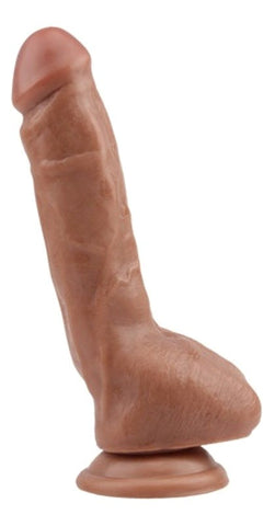 Gangster Dual-Density Dildo - 8-Inch Mob Boss Delight - Realistic Dildos