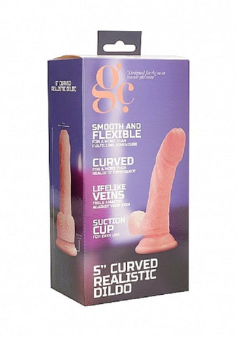 Shots Toys Budget Friendly Pleasure Carved Dildo with Natural Curve - Realistic Dildos