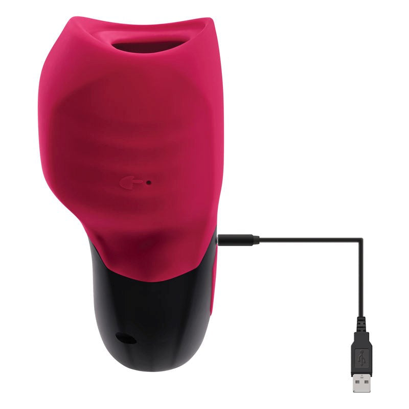 Gender X BODY KISSES Rose - Rechargeable Suction Vibrator for Erogenous Zones - - Personal Massagers