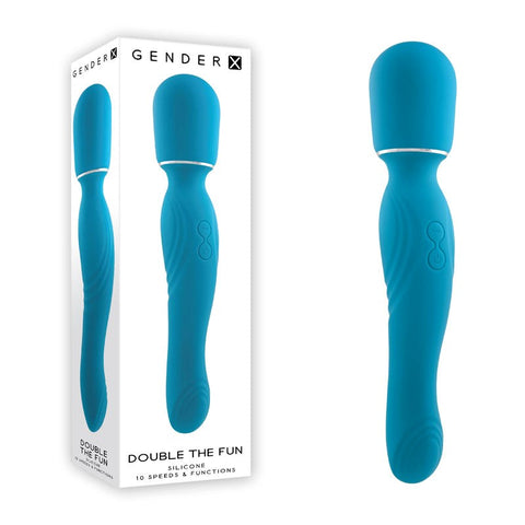 Evolved Gender Xs Dual Ended Pleasure Wand 10 Speeds and Flexible Design - Body Wands