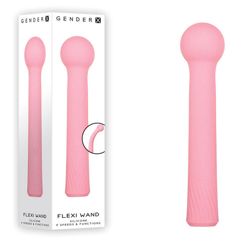 Evolved Gender X FLEXI WAND Flexible Vibrator with 9 Speeds - Body Wands
