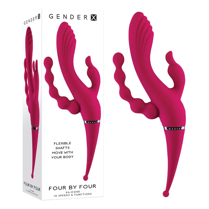 Gender X FOUR BY FOUR - Rose- Ecstasy Unleashed - - G-Spot Vibrators