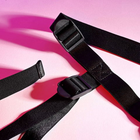 Evolved Gender X Adjustable Waterproof Pleasure Harness with Strap On Compatibility - Strap On Sextoys