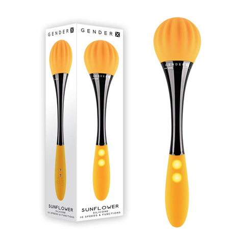 Evolved Versatile Elegant SUNFLOWER Rechargeable Vibrator Multi Mode - Body Wands