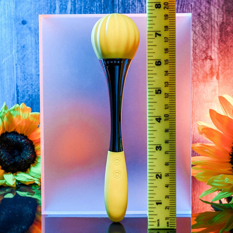 Evolved Versatile Elegant SUNFLOWER Rechargeable Vibrator Multi Mode - Body Wands