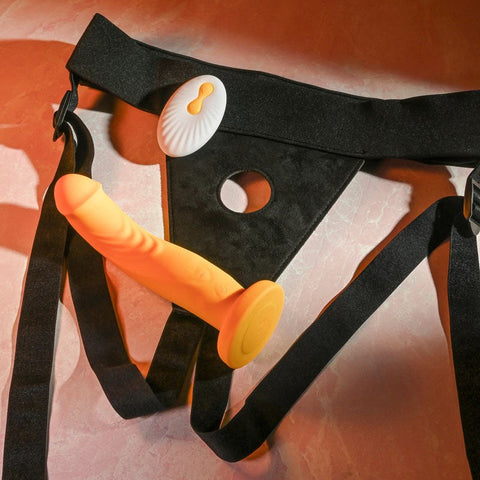 Evolved Gender X SWEET EMBRACE Dual Motors Wearable Delight Submersible Fun - Strap On Sextoys