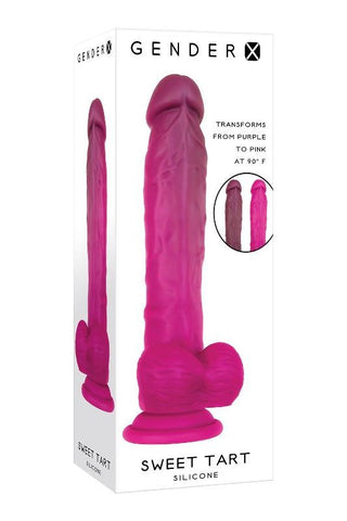 Evolved Gender X Sweet Tart Dildo Dual Ended Premium Silicone - Realistic Dildos
