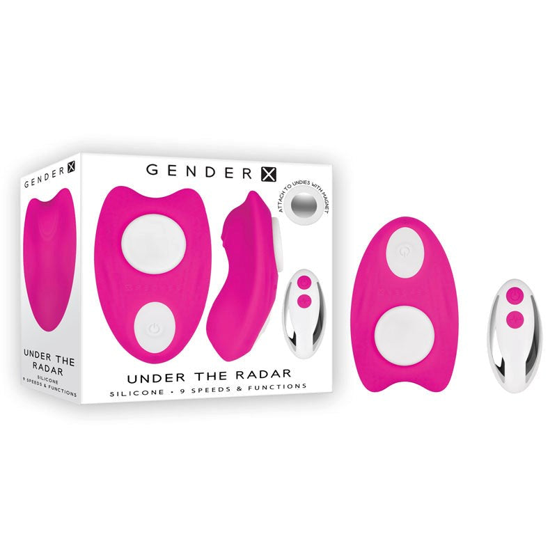 Gender X UNDER THE RADAR - Customizable Panty Vibrator - - Remote Control Vibrators