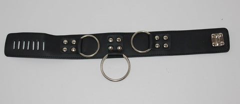 BDStyle Gentle Medusa Ladies Bondage Collar Light PVC Adjustable Design - Collars and Leads