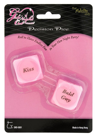 Seven Creations Girls Night out Decision Dice Bachelorette Party Game - Sex Games, Coupons and Tricks