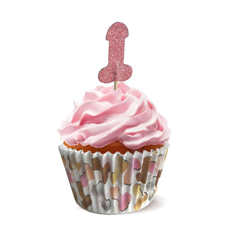 Little Genie Glitterati Penis Party Cupcake Set Complete Party Kit - - Sex Games, Coupons and Tricks