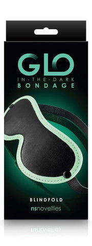 NS Novelties Glo Bondage Blindfold Glow in Dark Sensory Deprivation - Masks And Blindfolds