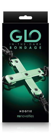 NS Novelties GLO Bondage Hog Tie with Glow in Dark LED Lights - Cuffs and Restraints