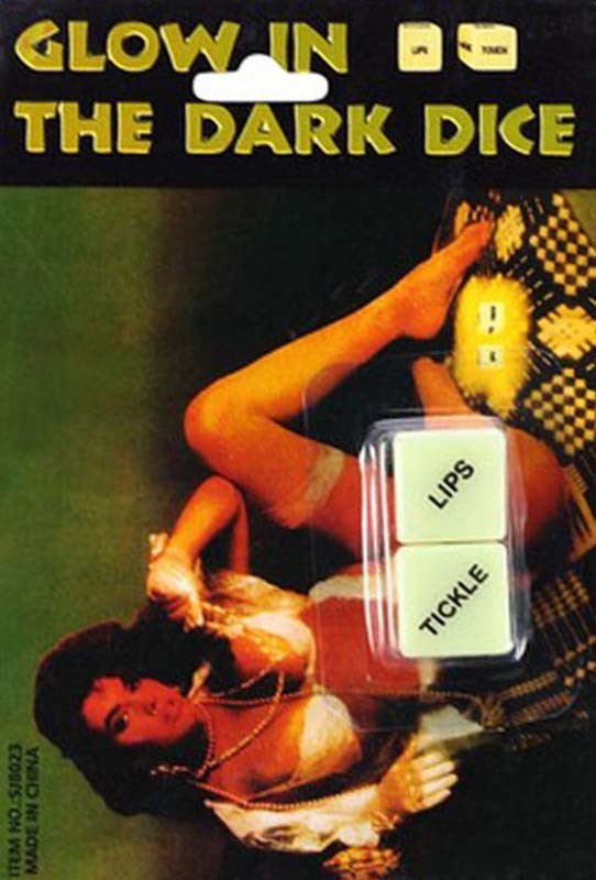 Hua Novelties Glow In The Dark Foreplay Dice for Intimate Play - - Party Gifts and Novelties