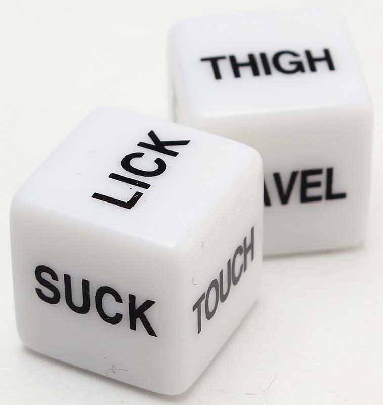 Hua Novelties Glow In The Dark Foreplay Dice for Intimate Play - - Party Gifts and Novelties