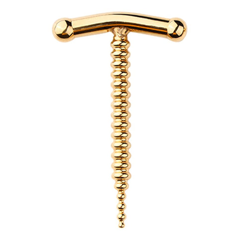 BDStyle Graduated Bead Penis Plug with Stainless Steel Construction - Penis Plugs